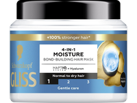 Drėkinamoji plaukų puoselėjimo kaukė GLISS, Moisture, 400 ml