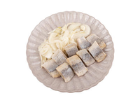 Marinuota silkė su svogūnais (su cukrumi ir saldikliu), 1 kg