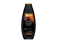 LILIEN FOR MEN EXTREME 2 IN 1 STIMULATING vyrų šampūnas - dušo želė, 400 ml
