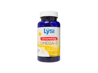 LYSI OMEGA-3 FISH OIL žuvų taukų + D3 kapsulės N120