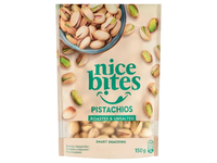 Kepintos, nesūdytos pistacijos NICE BITES, 150 g