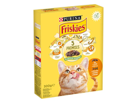 Sausas ėdalas katėms FRISKIES su vištiena, daržovėmis, 300 g