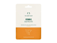 THE BODY SHOP VITAMIN C GLOW lakštinė veido kaukė, 18 ml