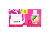 Skalbimo kapsulės CLERIT COLOR, 20 vnt