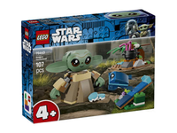 Konstruktorius LEGO Grogu Namai 75443