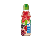Obuolių, vyn., vyšnių, j.serb.nektaras KUBUŠ BABY (12+ mėn.), 300 ml