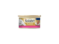 Konservuotas kačių ėdalas GOURMET Gold, su jautiena, paštetas, 85 g