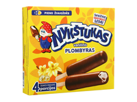 Glaistytas vanilinis plombyras NYKŠTUKAS (4 x 80 ml), 320 ml/232 g