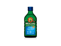 MOLLERS OMEGA-3 skysti žuvų taukai vaisių skonio, 250 ml