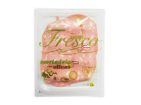 Pjaustyta mortadela su alyvuogėmis SERRANO ( I r.), 100g