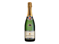 Putojantis vynas LOUIS BOUILLOT, Cremant De Bourgogne, Blanc De Blancs, Perle D'Ivoire, 12%, 0.75 l