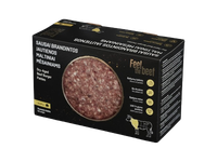 Šaldyti jautienos maltiniai  FEEL THE BEEF, mėsainiams, sausai brandinti , 4x125 g