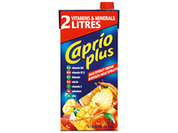 Įvairių vaisių gėrimas CAPRIO, 2 l