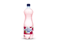 Gazuotas gaivusis gėrimas VICHY FRESH BUBBLES, aviečių skonio, 1,5 l, PET