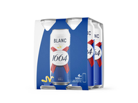 Alus KRO 1664 BLANC, 5 %, 0,5 l x 4 vnt.
