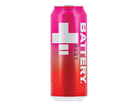 Energinis gėrimas Battery RUBY SUGAR-FREE Aviečių ir granatų sk. 0,5L