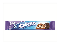 Pieninio šokolado batonėlis MILKA su vanilės skonio įdaru, 37 g