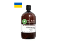 THE DOCTOR šampūnas VARNALĖŠOS JĖGA, 5 rūšių žolelės, 946 ml