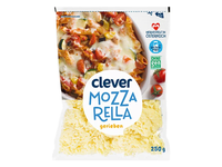 Tarkuotas Mozzarella sūris CLEVER, 250 g