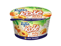 Ryžių košė RYTAS su abrikosais, 6% rieb., 200 g