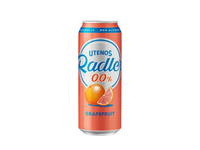 Nealk.alaus kok.UTENOS GRAPEFRUIT, 0,5 l