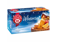 Belgiškų sausainių skonio vaisinė arbata TEEKANNE MAGIC WINTER, 20x2,5g
