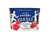 Varškė su avietėm GRAIKIŠKA AMFORA,0,8%,200g