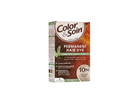 Ilgalaikiai plaukų dažai COLOR & SOIN, platininė blondinė (10N), 135 ml