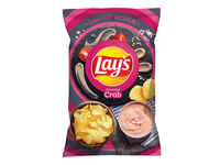 Bulvių traškučiai LAY'S, krabų skonio, 130 g