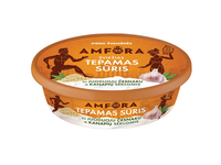 Tepam. sūris AMFORA, juod. česn., 24 %, 180 g