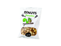Kepinti ir sūdyti pistacijų riešutai O!NUTS, 150 g