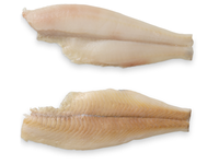 Šaldyta dygiosios gelsvapelekės plekšnės filė, be odos, 140-160,30% glazūra, ~1kg