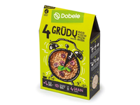 4 grūdų dribsniai DOBELE, 500 g