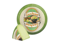 Sūris su vasabių prieskoniais LANDANA, 50 % rieb. s. m., 1 kg
